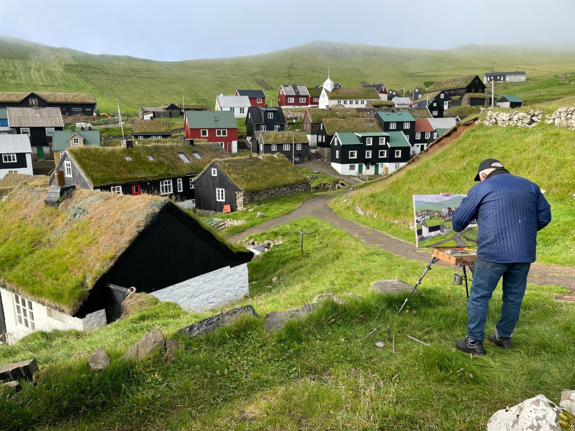 Pól Skarðenni, Paint the Faroe Islands tour